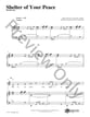 Shelter of Your Peace piano sheet music cover